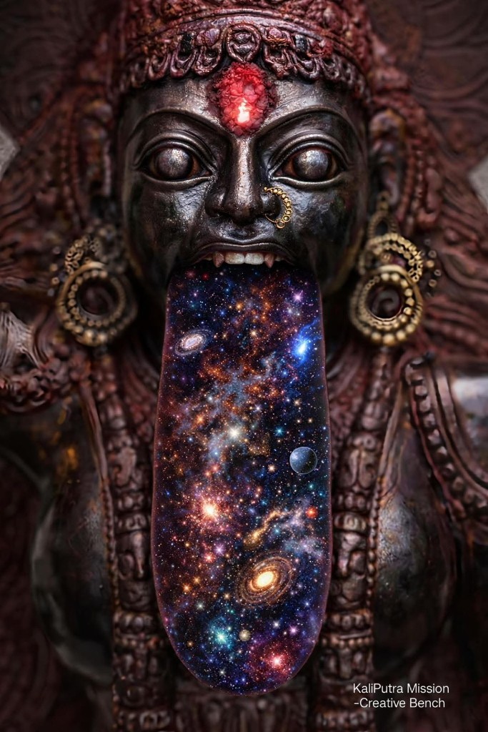 Maa Adya Kali, The cosmos within